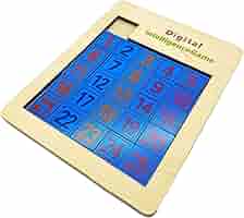 パズル Amazon | Hopweik 数字パズル、子供向けスライドパズル - 25 個